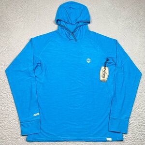 New NRS Silkweight Hoodie Mens Size M Long Sleeve Outdoor Stretch Sun Protection